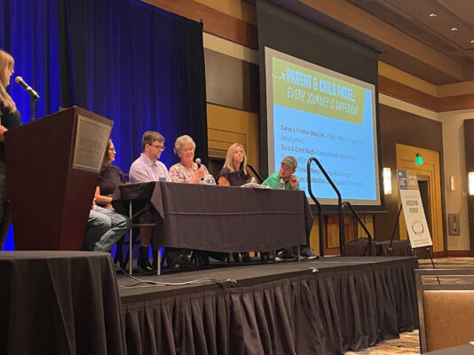 Parents and individuals speak at BCI Transition Conference